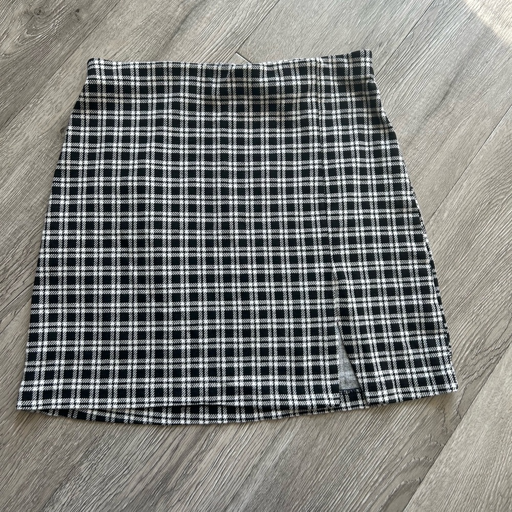 Plaid Skirt